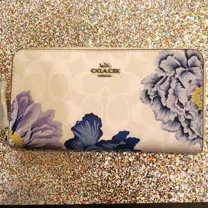 Coach Kaffe Fassett Print Wallet